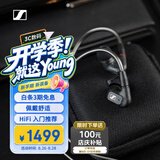 森海塞尔（Sennheiser）【收货送E卡】IE300 高保真HiFi音乐耳机有线耳机耳挂 入耳式耳机 黑色 礼物