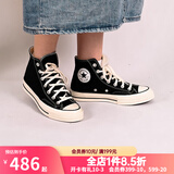 匡威（Converse）1970s帆布鞋经典三星标男鞋女鞋休闲时尚百搭运动鞋板鞋162050C 162050C 经典黑【高帮1970s】 35