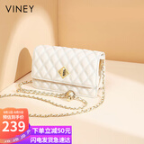 viney包包女包牛皮链条包轻奢百搭单肩斜挎包生日礼物高级感送女友老婆