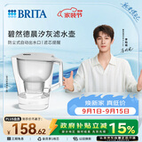 碧然德（BRITA）过滤净水器 家用滤水壶 净水壶 Kalea 晨汐系列XL  3.5L（灰色）