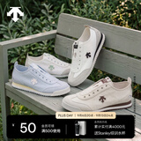 迪桑特（DESCENTE）【新色上市】男女CHRON TEMPO运动休闲薄底帆布鞋 D6231LSN25-男子-LG-浅灰色 41