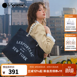 LeSportsac明星同款乐播诗大容量通勤包女款上班手提包双面托特包生日礼物 黑莓硬糖（大号）