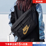 耐克（NIKE）男包女包26新款情侣潮运动包休闲包轻便斜挎包骑行腰包单肩包 热推/金标/新款/约12*52*21cm/晒图退5 MISC