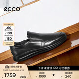 爱步（ECCO）乐福鞋男 百搭增高牛皮休闲皮鞋 雅仕男鞋系列207144 黑色39