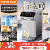 苏泊尔（SUPOR）有钛内胆电热水瓶风冷降温5L水箱可拆2200W速沸烧水壶净饮水机 恒温水壶调奶器SW-50T201Pro