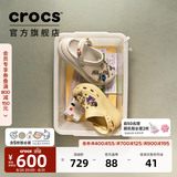 卡骆驰（CROCS）檀健次同款经典泡芙洞洞鞋百舒适男沙滩鞋女鞋休闲鞋|207521 骨白色-2Y2(含智必星) 36 (220mm) 37