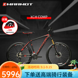 土拨鼠（Marmot）铝合金山地车超轻油碟减震变速成人自行车 黑红黑-下单备注净身高 27速 165-175cm身高勿拍