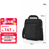 WINPARD/威豹商务男包手提公事包休闲单肩包出差男包斜挎包 黑色(大版/四层袋 可放9.7寸平板
