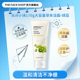 菲诗小铺（THE FACE SHOP）草本泡沫洁面洗面奶绿豆170g开学季送男女友教师节礼物