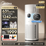 美的（Midea）R8空气净化器加湿一体机【升级甲醛数显】除甲醛二手烟异味除过敏原杀菌家用空气消毒机空调伴侣 【10重净化】新品上市