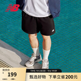 NEW BALANCE  NB官方秋季运动短裤男款潮流百搭休闲 黑色 MS41520 L