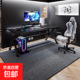电竞桌椅地毯办公室书房椅子地垫木地板保护垫电竞房卧室隔音垫子 灰色TPE单条纹【6mm隔音减震】 180*180CM