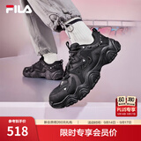 斐乐猫爪4丨FILA老爹鞋夏季女鞋男鞋黑色鞋子运动鞋休闲鞋厚底增高鞋 【男款】黑-BK 42