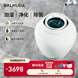巴慕达（BALMUDA）智能恒湿无雾加湿器银离子空气净化除菌母婴级认证卧室家用办公室空调落地式高端Rain ERN-1180SD-WK白色
