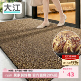 大江入户门地垫脚垫户外门口地毯硬丝进门垫57x87cm