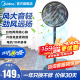美的（Midea）电风扇家用落地扇台地两用桌面七叶大风量静音节能电扇台扇宿舍卧室摇头扇新款加高迷你小风扇 行业爆款推荐