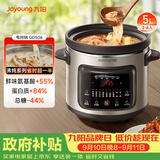 九阳（Joyoung）快炖电炖锅电炖盅电砂锅炖紫砂锅燕窝炖盅煮粥锅直炖5L大容量多功能锅 可预约保温GD506