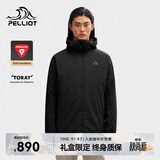 伯希和（Pelliot）[成毅同款]Primaloft金标P棉棉服男保暖防风春季外套115376009黑L