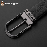 暇步士（Hush Puppies）皮带男针扣腰带优质牛皮休闲百搭男士裤带圣诞礼物送男友