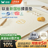 双枪钛健康新国标硅胶垫揉面垫超大80*60食品级擀面垫加厚和面垫子