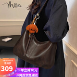 妙丽托特包包女包牛皮大容量休闲斜挎单肩包生日礼物高级感送女友老婆