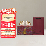 空笙国潮暴富马白色企业朋友伴手礼热销生日礼物中秋节送礼桌面摆件