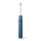 飞利浦（PHILIPS）【教师节礼物】声波电动牙刷钻石3系【囤货装6刷头】5倍洁齿5种模式  HX5181/02 星云蓝