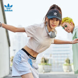 阿迪达斯 （adidas）三叶草 女子T-SHIRT GRAPHIC运动 短袖上衣IC6046 A/S码