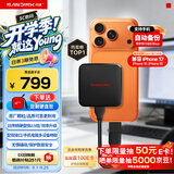 Sandisk闪迪ELE 1TB 移动固态硬盘（PSSD）新元素 type-c接口 小巧便携手机直连笔记本电脑两用外接 办公存储