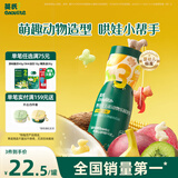 英氏婴幼儿手指泡芙宝宝零食五彩动物泡芙条什锦果味罐装32g辅食