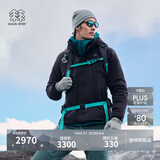 KOLON SPORT/可隆MIST轻量羽绒服 男士防水透湿户外防风轻薄鹅绒夹克 LHDJ5WNT21-NV 藏蓝 XL 180/100A
