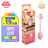 阿麦斯（amos）音乐棒棒糖 12g 无糖糖果 儿童礼物 休闲零食  水蜜桃味12g/支