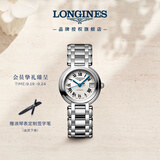 浪琴（LONGINES）瑞士手表 心月系列 女士钢带机械表L81114716