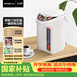 虎牌（TIGER）电热水瓶 智能3段真空保温防漏电热水壶PYH-A30C 3L电水壶