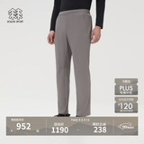 KOLON SPORT/可隆户外休闲裤 男士接触凉感防晒UPF50+针织夏日凉感裤 LHLP6MNT11-LC 浅炭灰 M 170/78A
