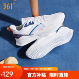 361°运动鞋男透气通勤健步休闲跑步鞋厚底老爹鞋672036708-5