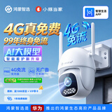 鸿蒙智选4G室外摄像头监控器 小豚当家支持华为智慧生活终身免流量免充值360度无死角夜视全景室内户外超清
