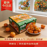 京鲜生 金秋砂糖橘/沙糖桔 净重5斤 单果径40-55mm 生鲜水果礼盒