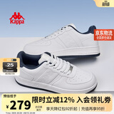 卡帕（Kappa）男鞋秋季2026新款增高透气小白鞋子男百搭休闲运动板鞋男海昌蓝43