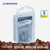 迪卡侬（DECATHLON）游泳装备鼻夹耳塞防丢失硅胶带绳便携成人男童女童玩水NABWG 灰色硅胶鼻夹(可漂浮)