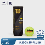 Wilson威尔胜美网公开赛官方男子比赛用球罐装3颗装【球身数字随机】