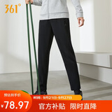 361°运动裤子女秋季跑步宽松户外休闲裤直筒长裤卫裤662434710D