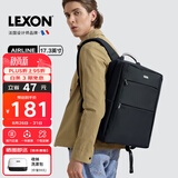 乐上（LEXON）商务双肩包男15.6/17.3英寸笔记本电脑包休闲差旅背包防泼水书包