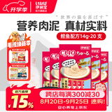 伊纳宝ciao猫零食成猫猫条宠物零食妙好啾噜流质零食布偶猫湿粮鱼条 鲣鱼味14g*20条