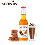 莫林（MONIN）焦糖风味糖浆玻璃瓶装250ml咖啡奶茶饮料伴侣调酒鸡尾酒果汁饮品 【国产】焦糖风味 250ml