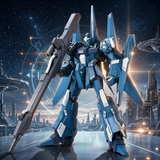 万代（BANDAI）MG1/100 138 里歇尔 队长机 指挥官机拼装模型