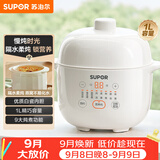 苏泊尔（SUPOR） 电炖锅 电炖盅 燕窝炖 宝宝辅食 婴儿煮粥锅1L精巧容量 bb煲 迷你煮粥煲汤锅隔水炖DZ10YC882