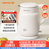 九阳（Joyoung）热水壶烧水壶电热水壶 双层防烫有钛内胆 家用1.5L大容量电热水壶 K15FD-W166
