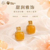布达拉宫蜜蜡禄满扎基吊坠项链琥珀本命年耳饰耳环耳钉女款送女友生日礼物