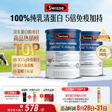 Swisse斯维诗蓝帽乳清蛋白粉 中老年增强免疫力 450g*2 中秋节礼品